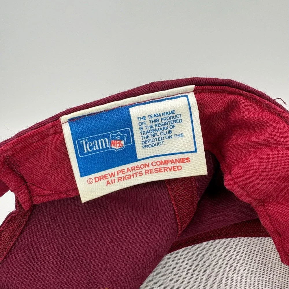 Drew Pearson Snapback Hat Youth‎ OSFM Burgundy Vintage Washington Redskins NFL